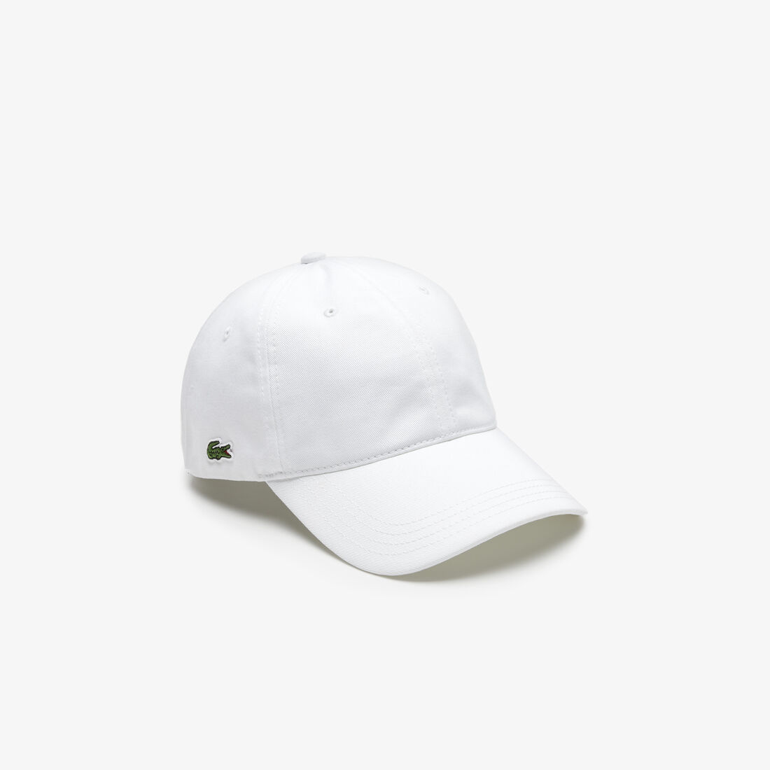 Lacoste Contrast Strap Cotton Men's Hats White | 870-KVCNQT