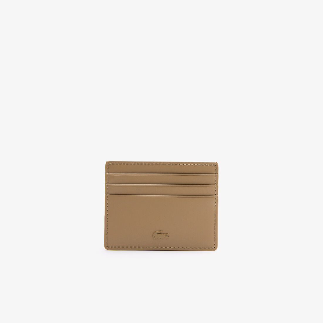 Lacoste Fitzgerald Colour-block Leather Card Holder Men's Wallets Blue | 045-FUQDGW