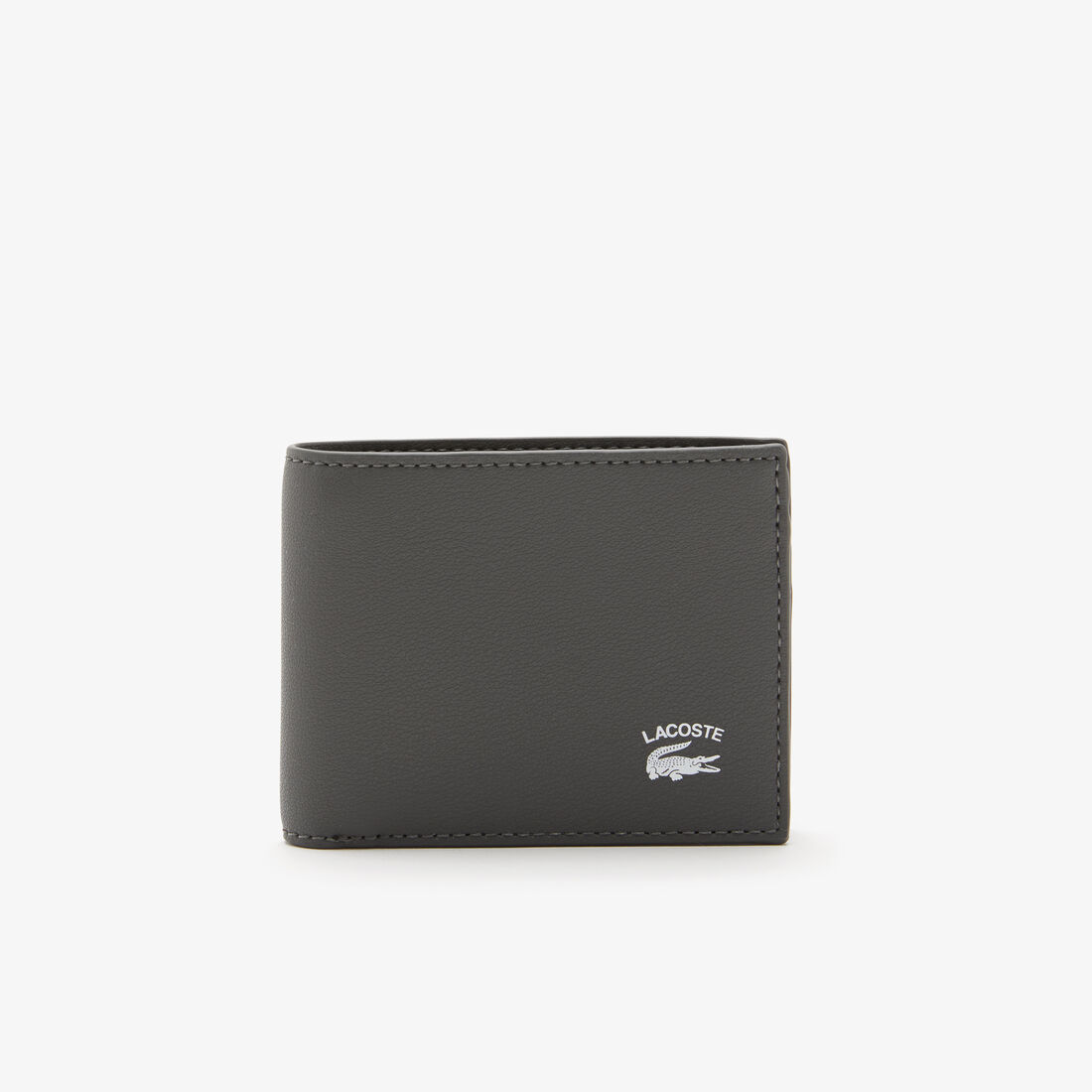 Lacoste Interior Card Slot Foldable Men's Wallets Grey | 092-OPTHFS