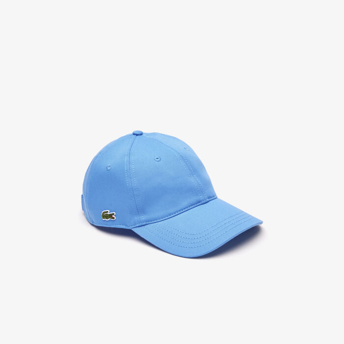 Lacoste Organic Cotton Twill Men's Hats Blue | 073-IBHSJO