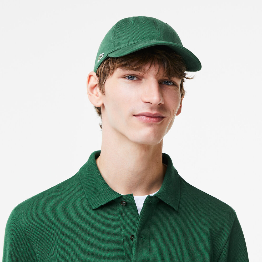 Lacoste Organic Cotton Twill Men's Hats Green | 728-PRKGNV