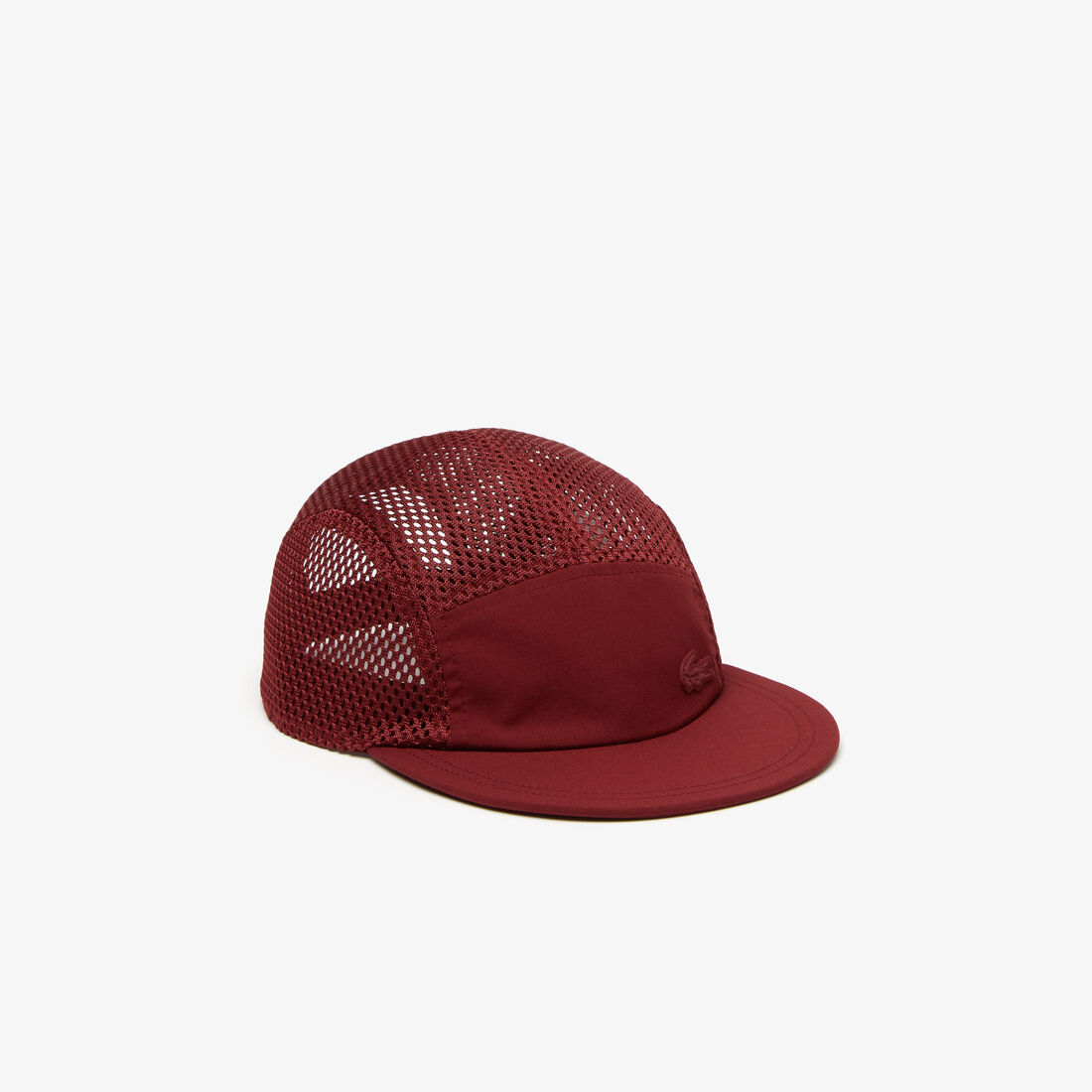 Lacoste Silicone Crocodile Men's Hats Burgundy | 631-TCZQGA