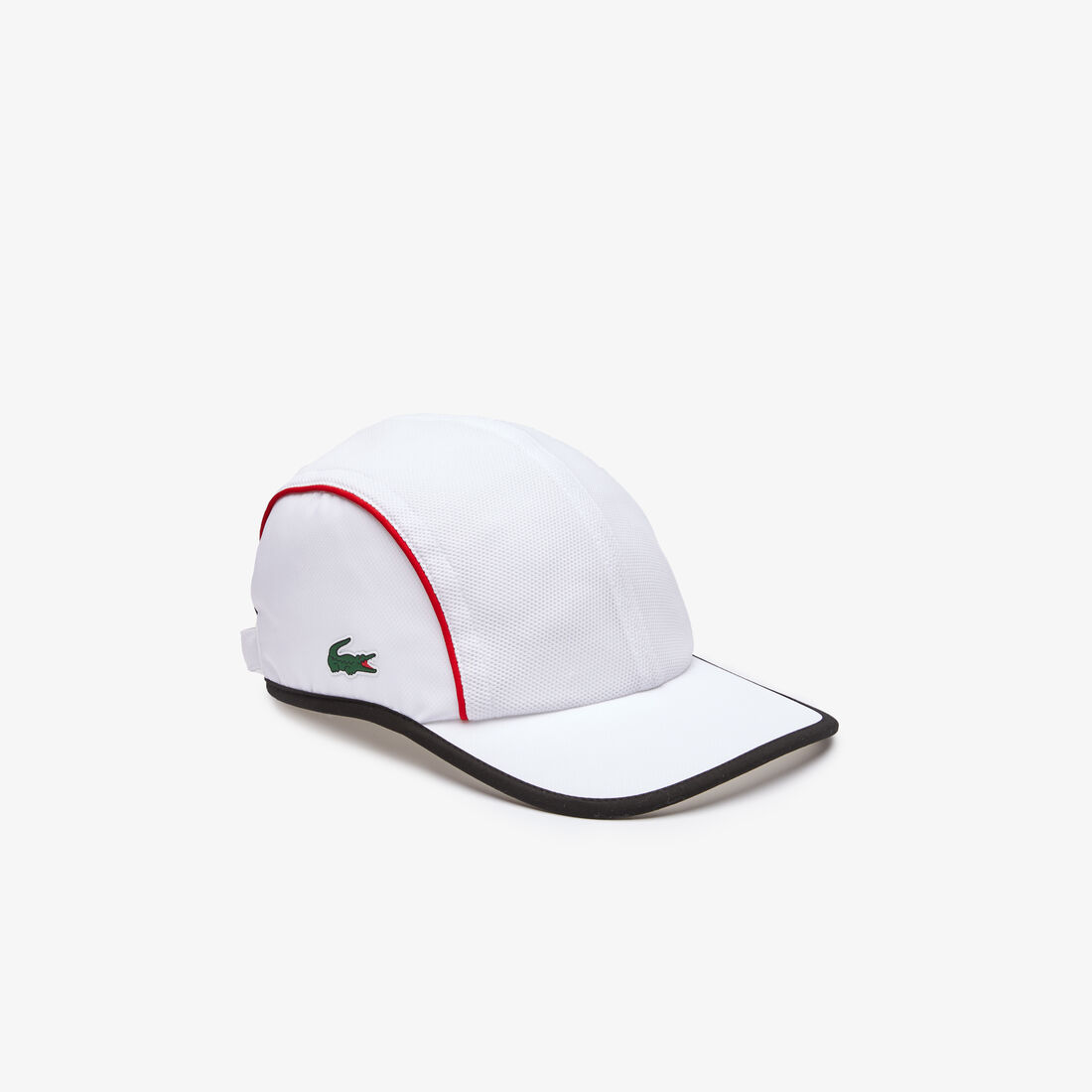 Lacoste Sport Mesh Panel Light Men's Hats White | 034-WXEPUN