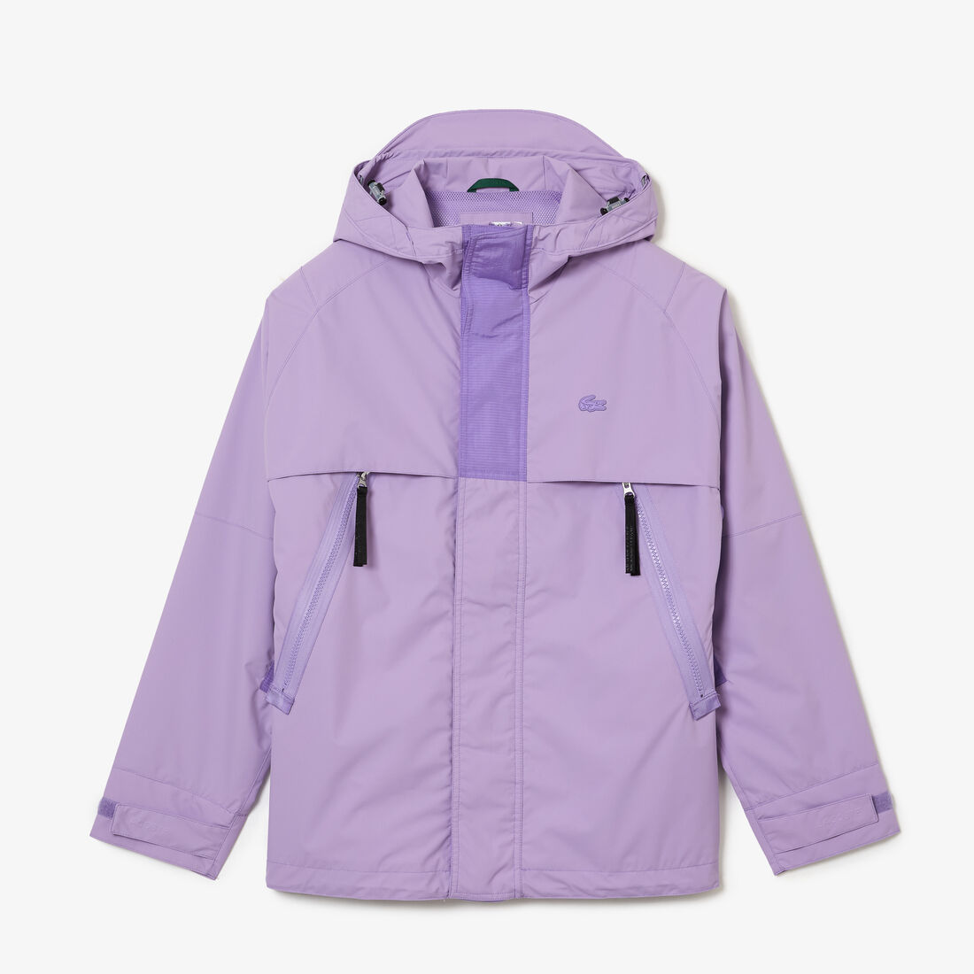 Lacoste Water-repellent Men's Jackets Purple | 754-VXPMDW