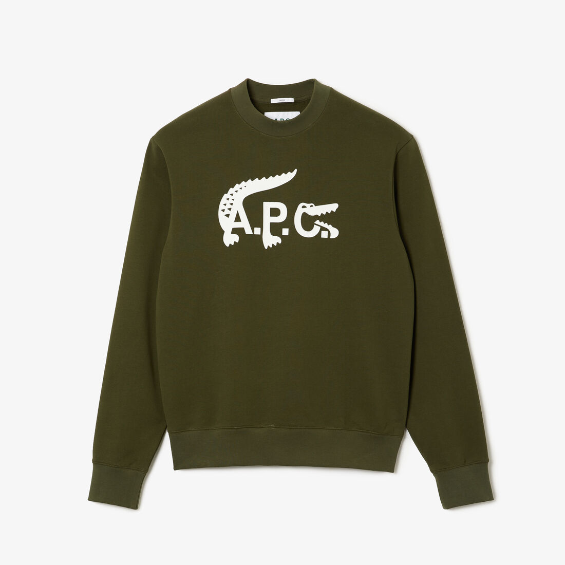 Lacoste X A.p.c. Men's Sweatshirts Brown | 904-GEYOKW