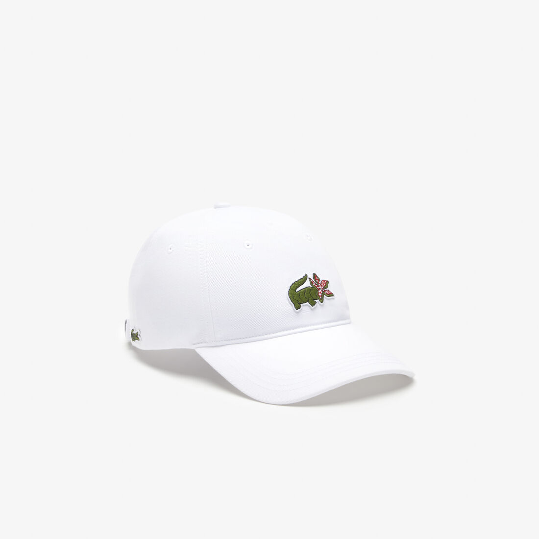 Lacoste X Netflix Show Crocodile Men's Hats White | 142-NDFZIK