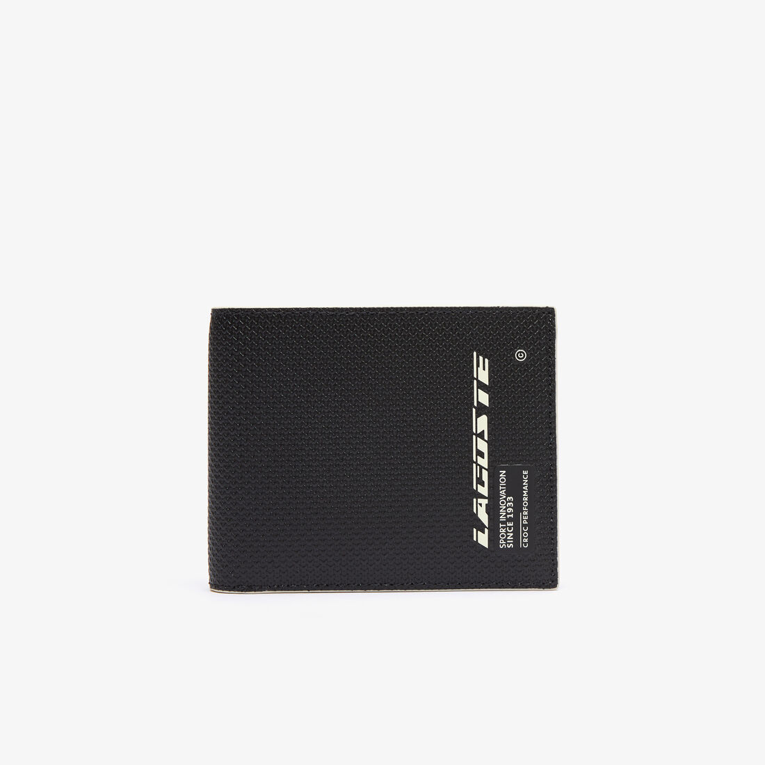 Lacoste Chantaco Small Men\'s Wallets Black | 529-SOXHWG