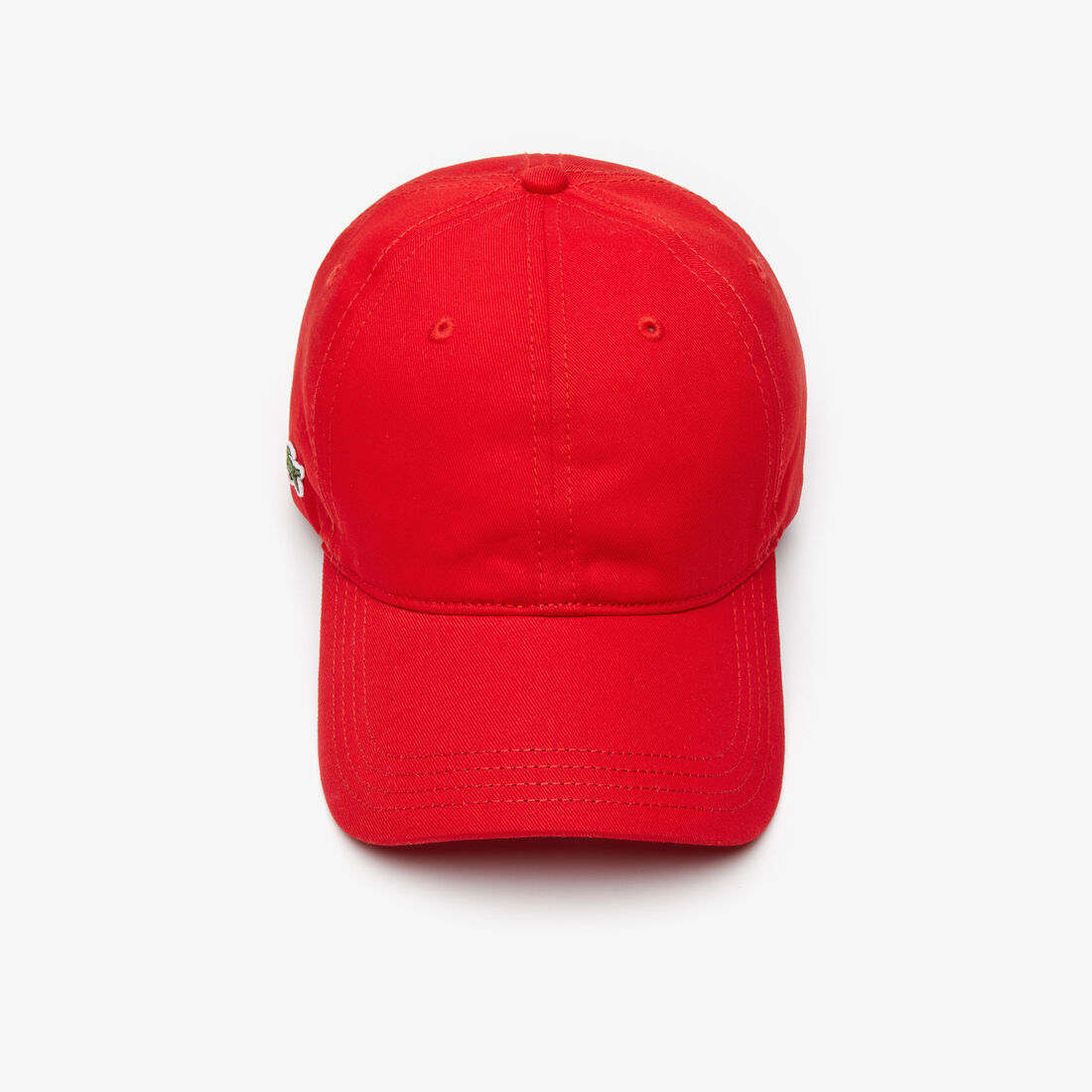 Lacoste Contrast Strap Cotton Men\'s Hats Red | 103-QZVIYC