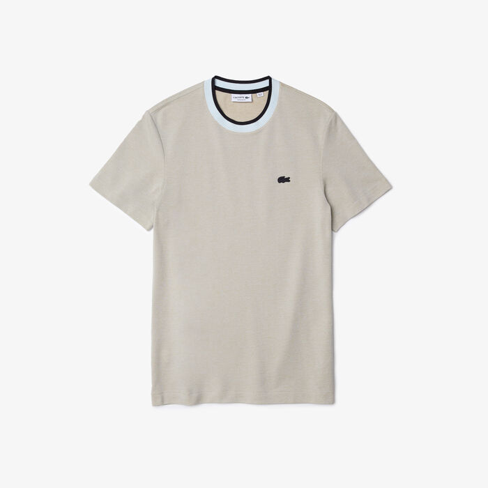 Lacoste Crew Neck Premium Cotton Men's T Shirts Multicolor | 349-OPINZM