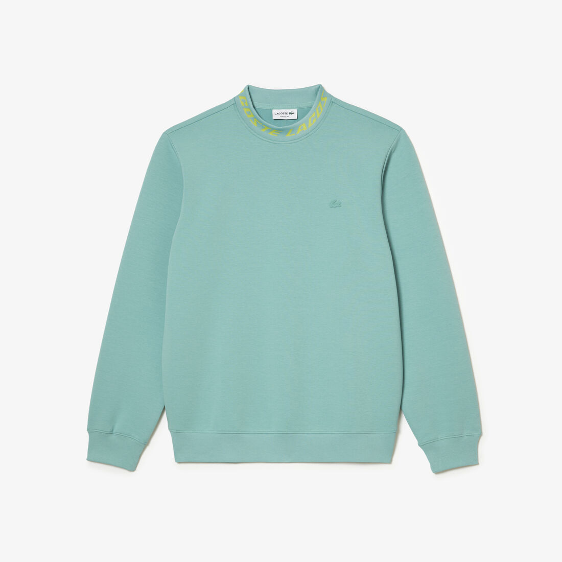 Lacoste Double Sided Logo Collar Men's Sweatshirts Green | 296-RYBCLD