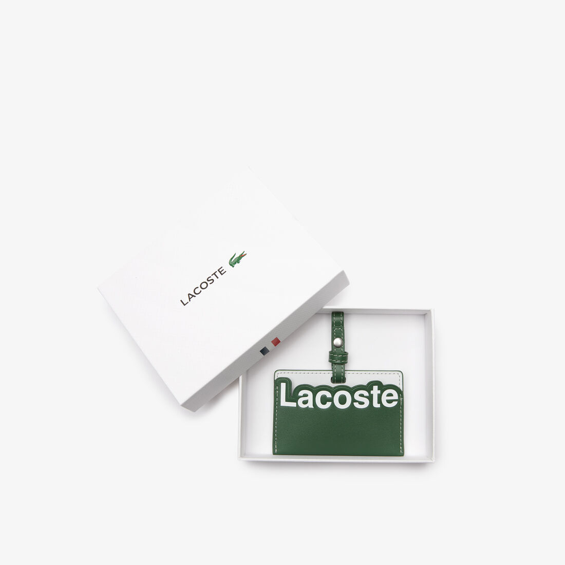 Lacoste Fitzgerald Wrist Loop Signature Leather Card Holder Men's Wallets Multicolor | 381-RGCYXJ