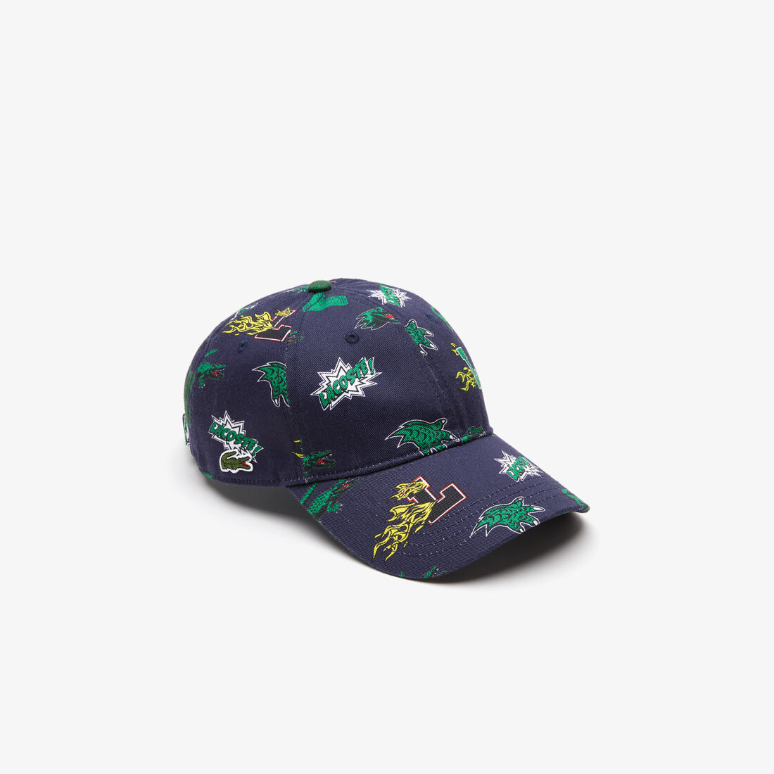 Lacoste Holiday Crocodile Print Men\'s Hats Navy Blue | 869-FPMUTL