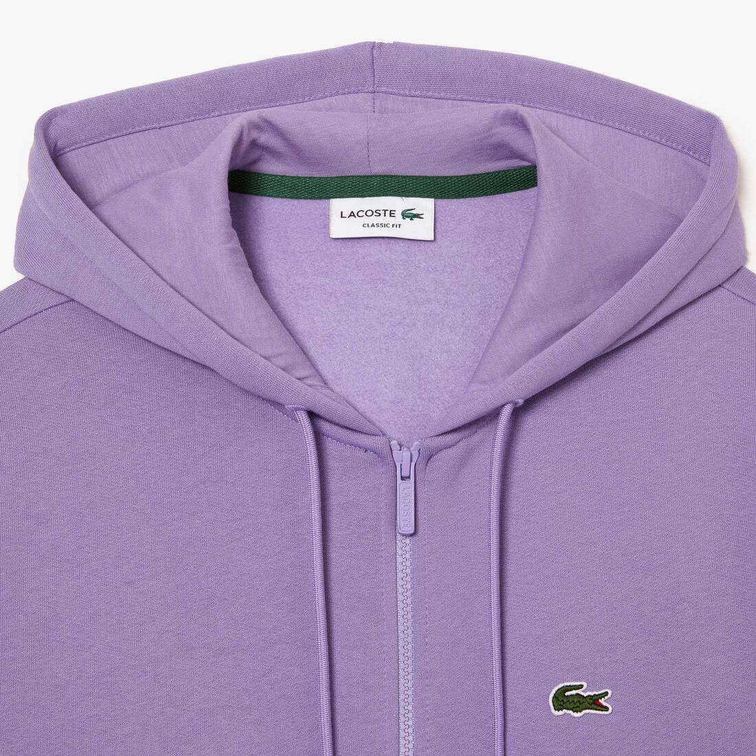 Lacoste Kangaroo Pocket Fleece Men's Sweatshirts Purple | 869-JGYNLX