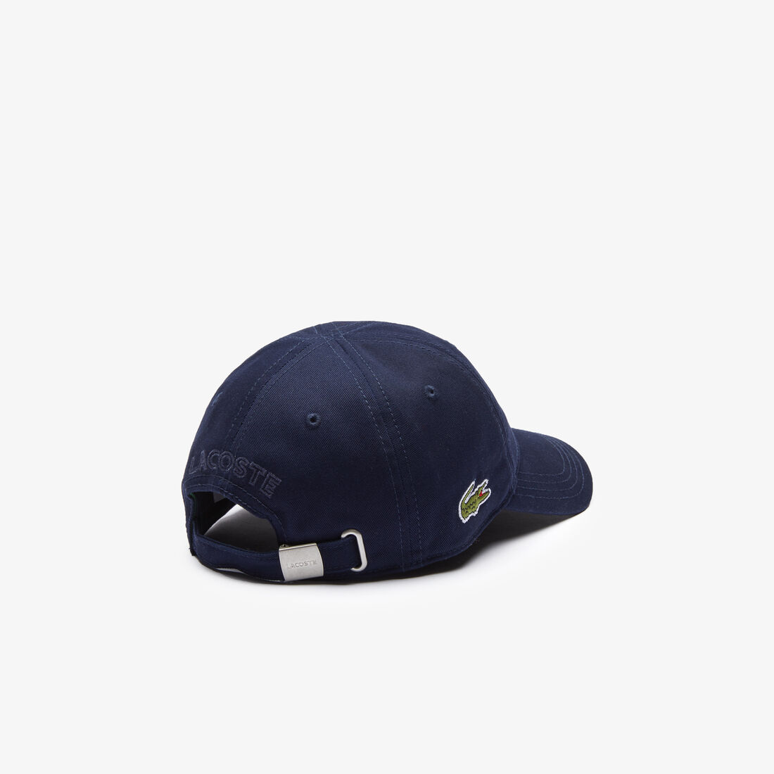 Lacoste Kids' Solid Gabardine Men's Hats Navy Blue | 603-KFCLHJ