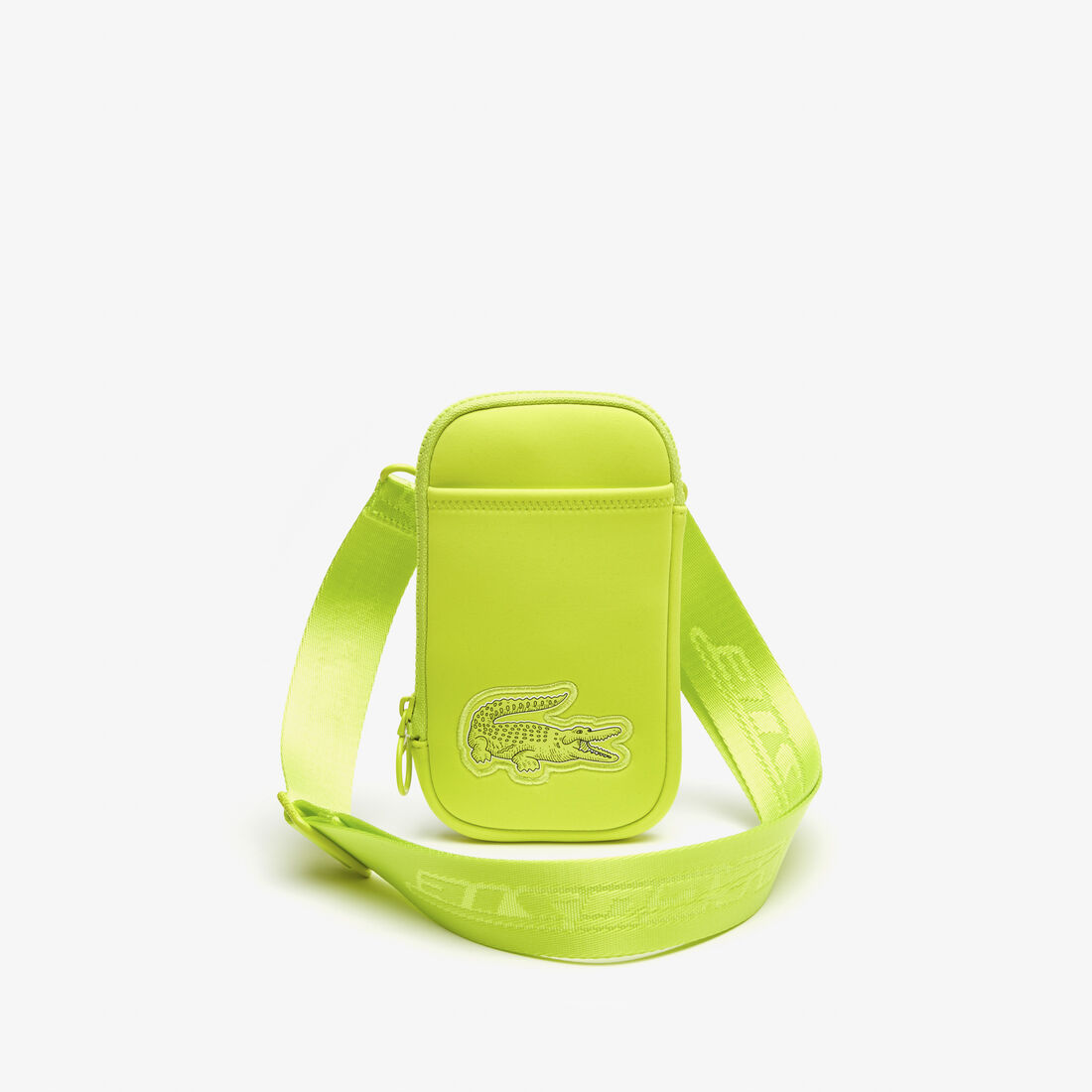 Lacoste Logo Strap Smartphone Holder Women's Wallets Yellow | 716-DLSPUB