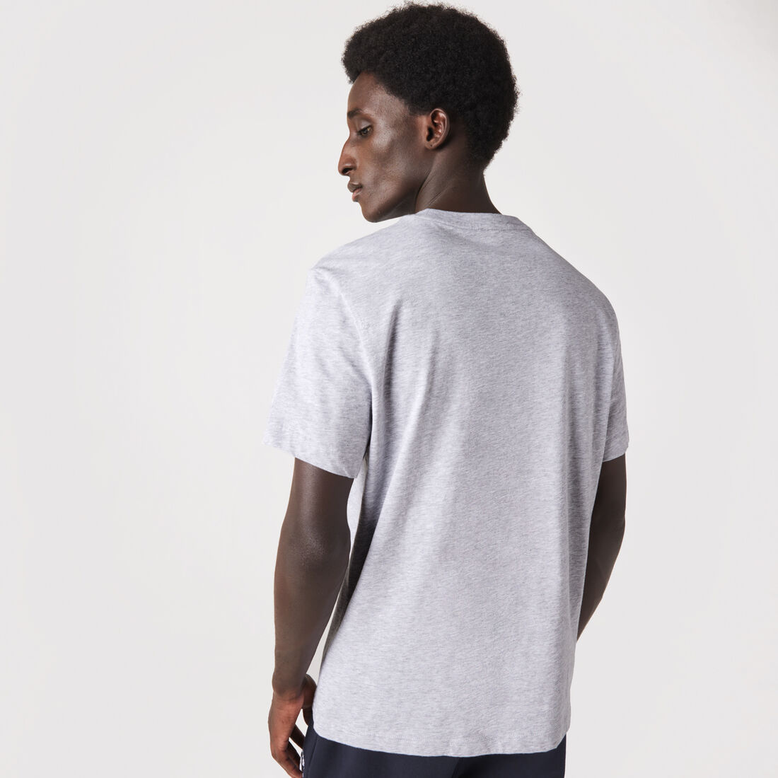 Lacoste Regular Fit Cotton Jersey Men's T Shirts Grey | 081-AJVEOX