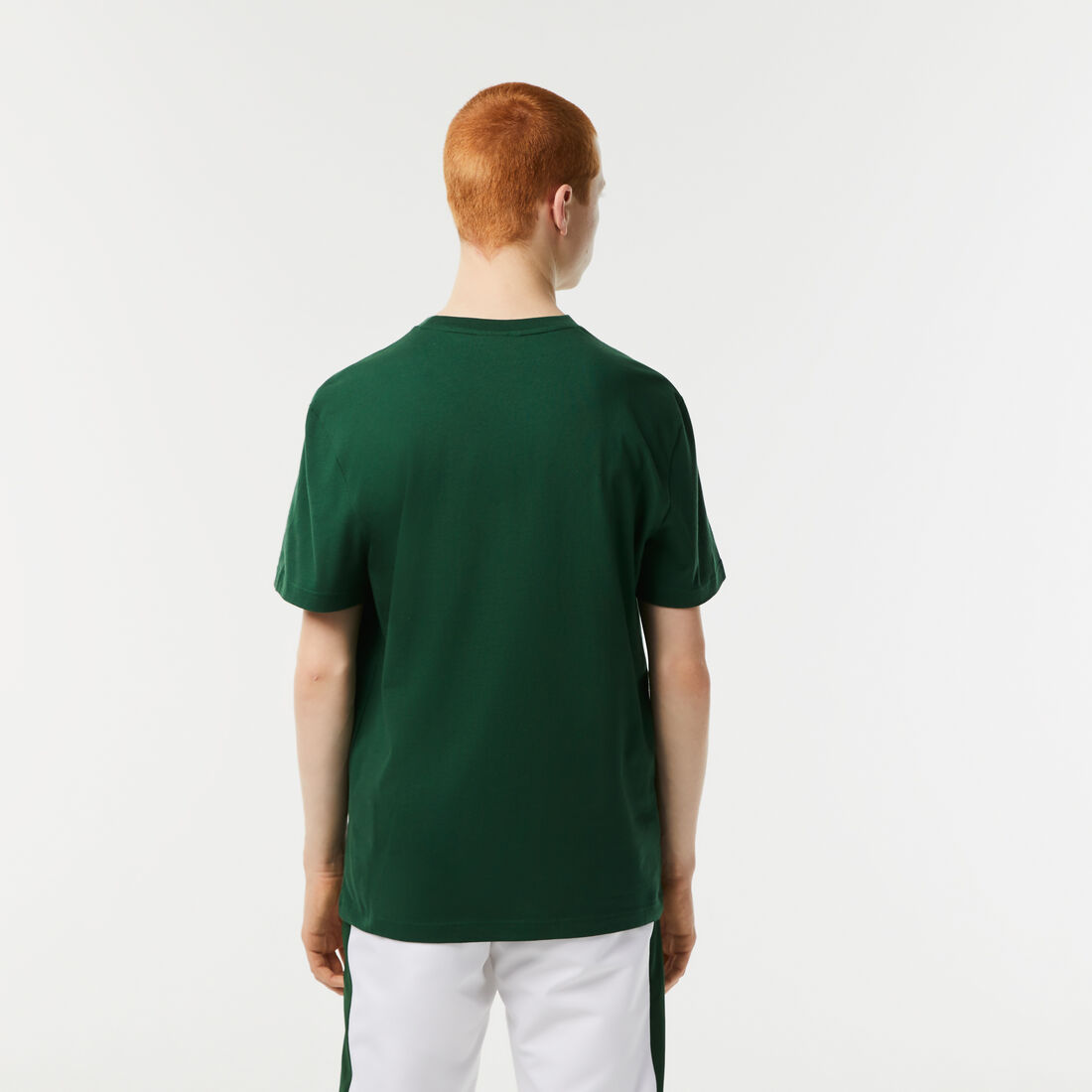 Lacoste Regular Fit Jersey Men's T Shirts Green | 301-QIPTKH