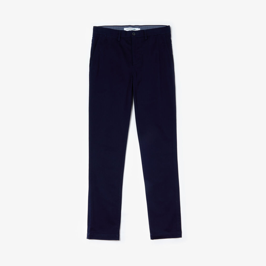 Lacoste Slim Fit Stretch Gabardine Chino Men's Pants Blue | 157-BEAXGZ