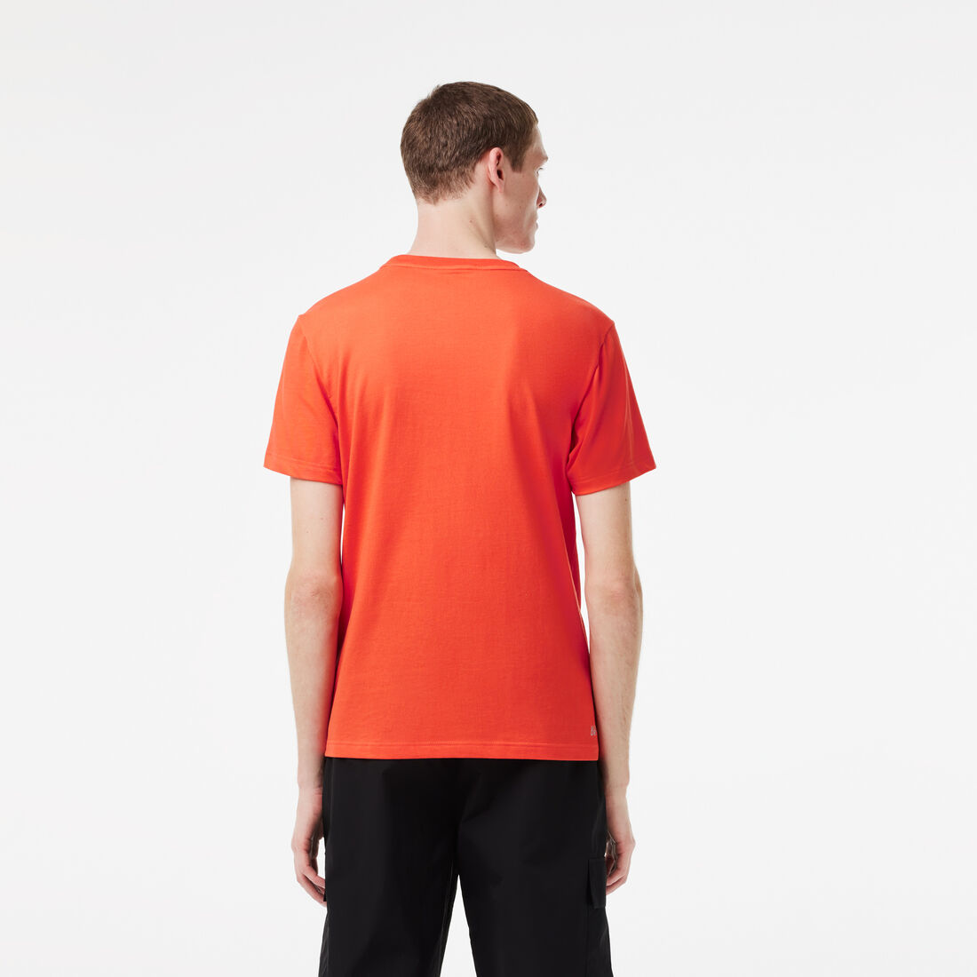 Lacoste Sport Regular Fit Organic Cotton Men's T Shirts Orange | 789-RKJSBM