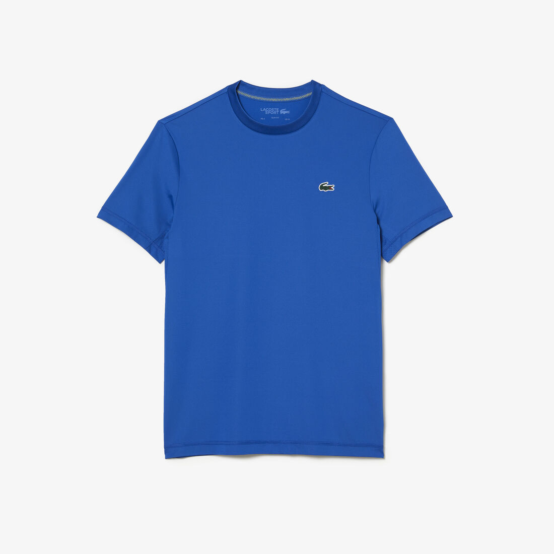 Lacoste Sport Slim Fit Stretch Jersey Men's T Shirts Blue | 216-ZXTDJF