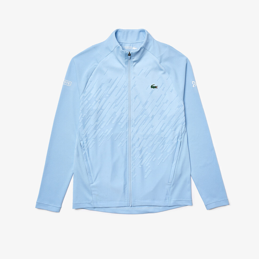 Lacoste Sport X Novak Djokovic Technical Zip Men's Jackets Blue | 570-MXIDRG