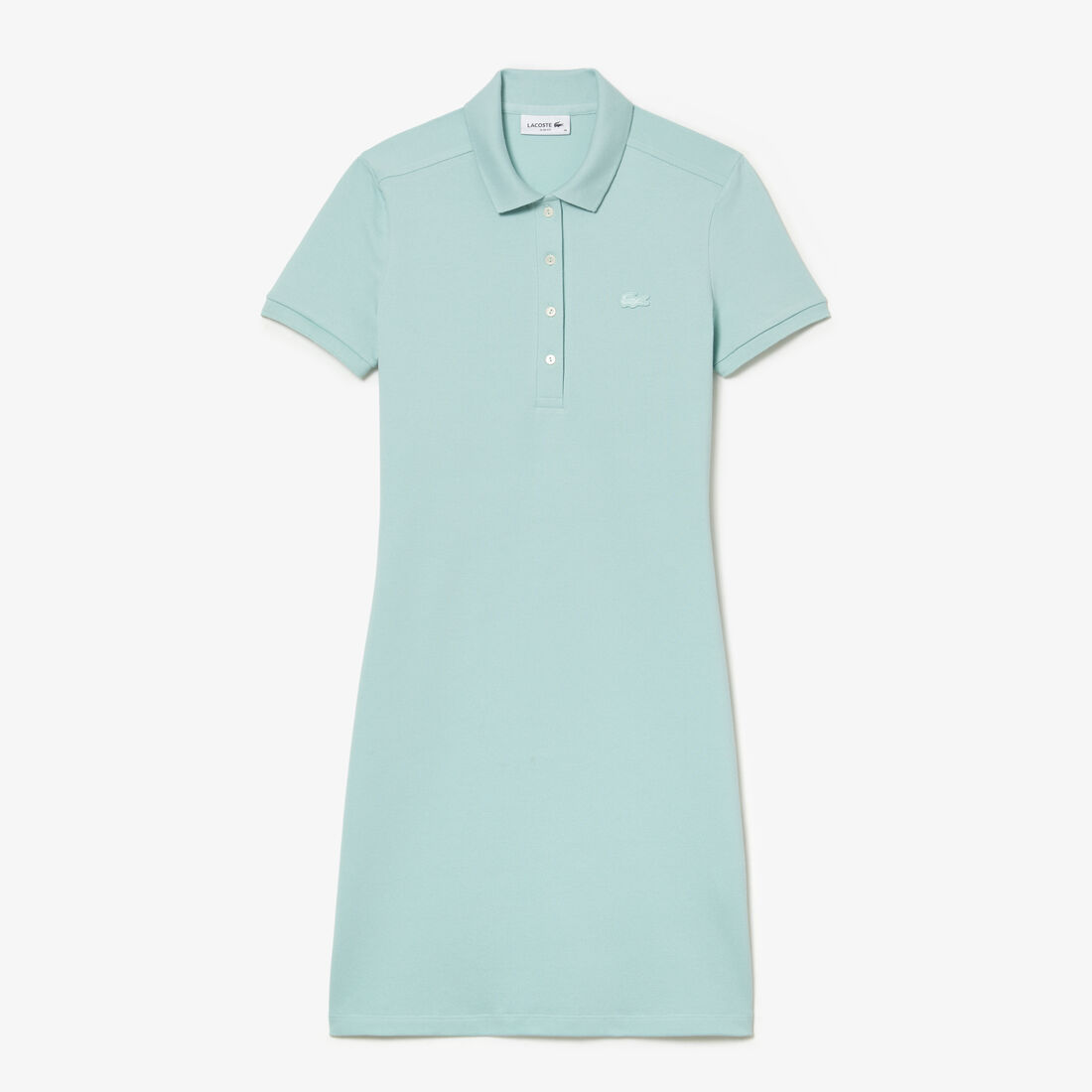 Lacoste Stretch Cotton Piqué Women's Dress Light Green | 091-RKHMSN