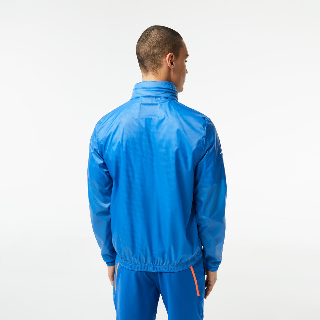 Lacoste Tennis X Novak Djokovic Zip Men's Jackets Blue | 362-WRHAUZ