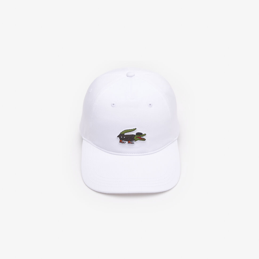 Lacoste X Netflix Show Crocodile Men's Hats White | 470-USYMIW